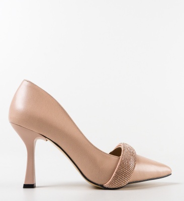 Pantofi dama Andor Bej 2