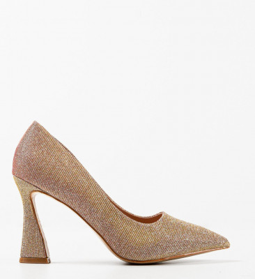 Pantofi dama Elaine Aurii