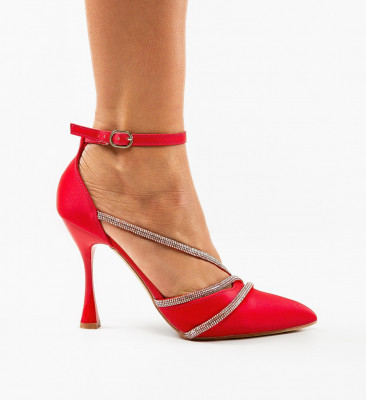 Pantofi dama Fulber Rosii