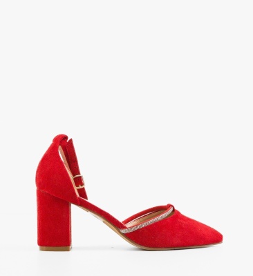 Pantofi dama Kasya Rosii