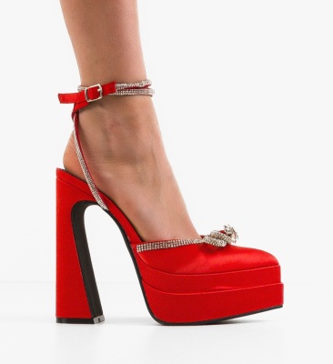 Pantofi dama Keira Rosii