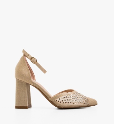 Pantofi dama Nanarys Aurii
