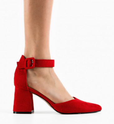 Pantofi dama Shard Rosii