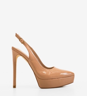 Pantofi dama Uyby Nude