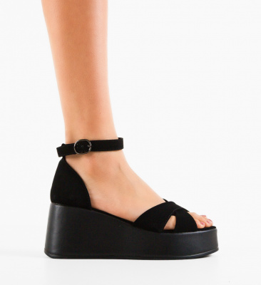 Platforme dama Brielle Negre