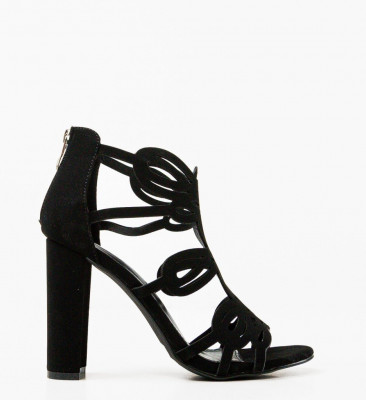 Sandale cu toc Meritxell Negre