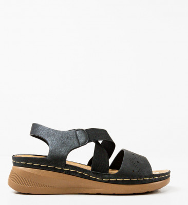 Sandale dama Benton Negre