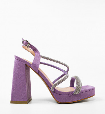 Sandale dama Boots Mov