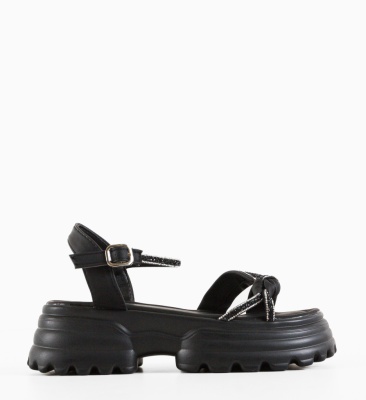 Sandale dama Chariz Negre
