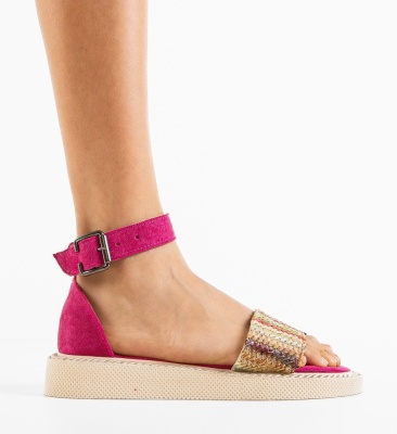 Sandale dama Habyat Fuchsia 2