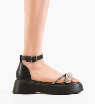 Sandale dama Korne Negre