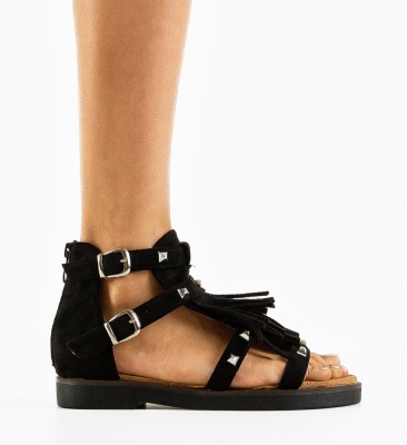 Sandale dama Lemona Negre