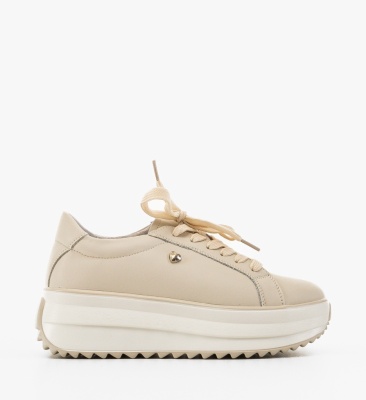 Sneakers dama Arioami Bej