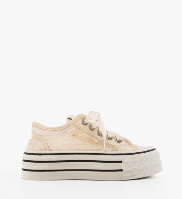 Sneakers dama Dantek Bej