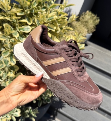 Sneakers dama Forale cu talpa Maro