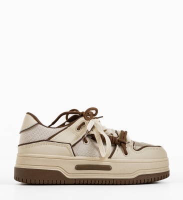 Sneakers dama Hammur Bej