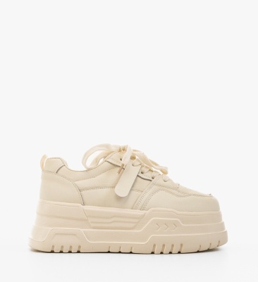 Sneakers dama Hift Bej