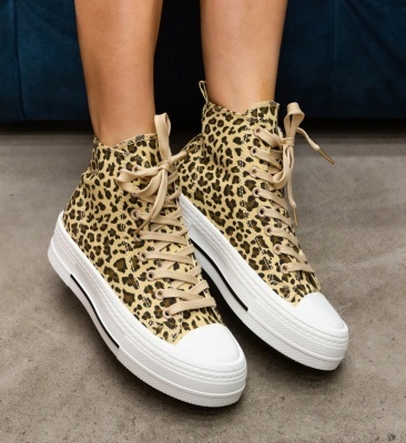 Sneakers dama Sketty Print