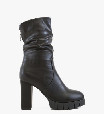Botine dama Aluran Negre