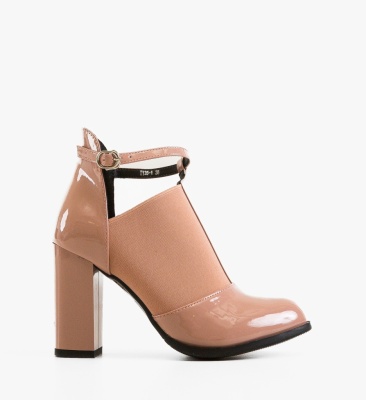 Botine dama Celeste Nude