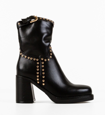 Botine dama Jade Negre