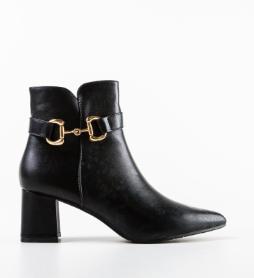 Botine dama Trame Negre