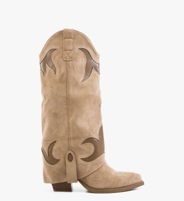 Cizme dama Deleon Khaki