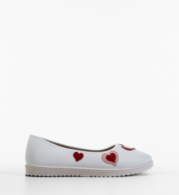 Espadrile Casual Miamore Albe