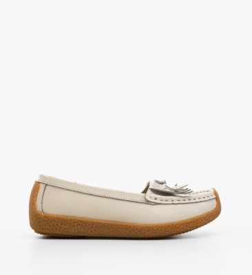 Espadrile dama Fevas Albe