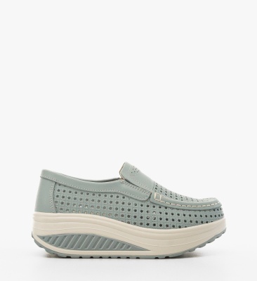 Pantofi Casual Bicaz Albastri 2