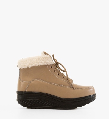 Pantofi Casual Blind Bej