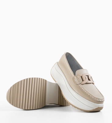 Pantofi Casual dama Biljana Bej