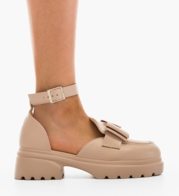 Pantofi casual dama Caradon Bej