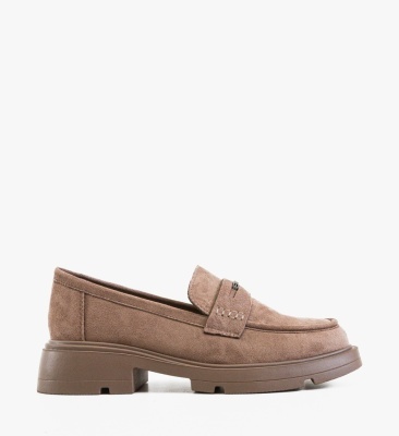 Pantofi casual dama Corsera Khaki