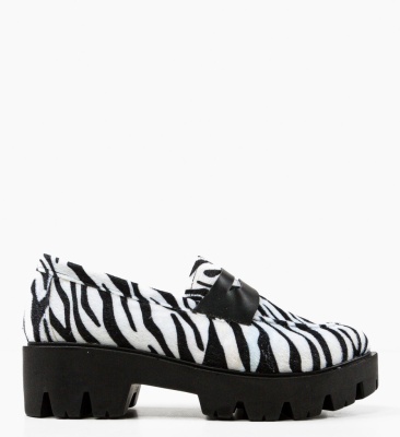 Pantofi Casual dama Kardy Zebra