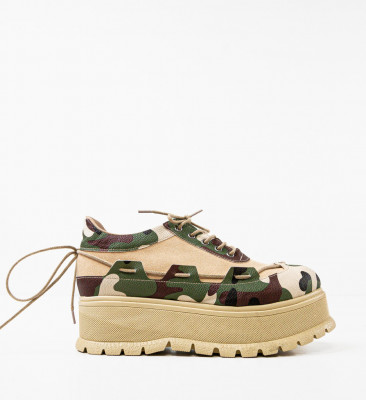 Pantofi Casual Danrta Khaki