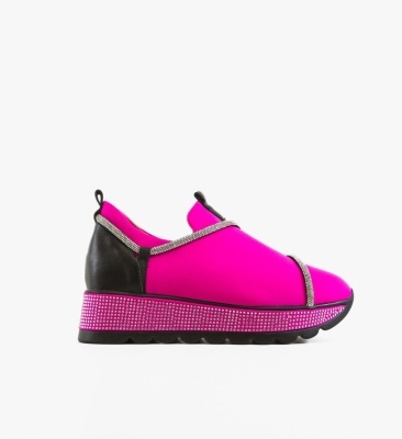 Pantofi Casual Kambe Fuchsia