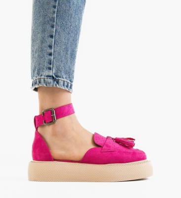Pantofi Casual Kastor Fuchsia