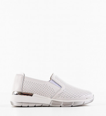 Pantofi Casual Pufine Albi