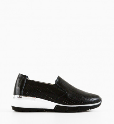 Pantofi Casual Pufine Negri