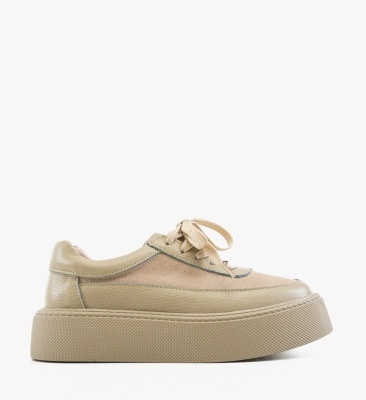 Pantofi Casual Retegan Bej
