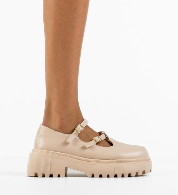 Pantofi Casual Rita Bej