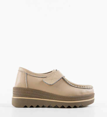 Pantofi Casual Straif Bej 2