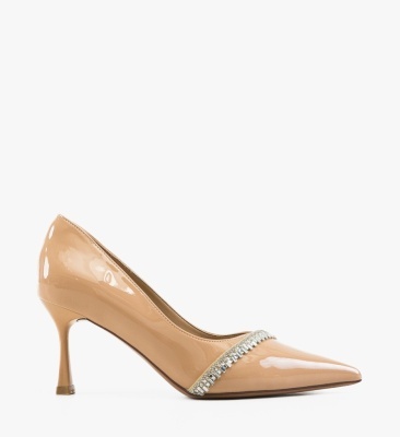 Pantofi cu toc Lecsey Bej