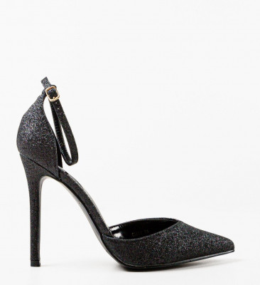 Pantofi cu toc Sofly Negri