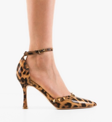 Pantofi dama Bashe Animal Print