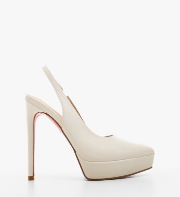 Pantofi dama Gorene Albi