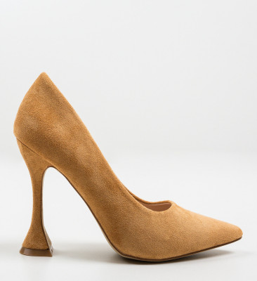 Pantofi dama Jorio Camel