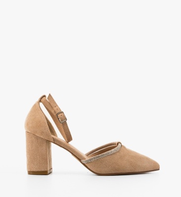 Pantofi dama Kasya Bej