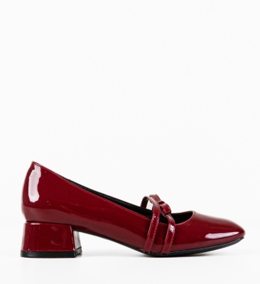 Pantofi dama Tospe Grena